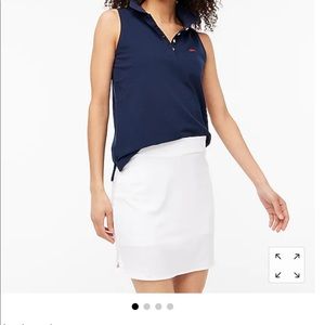 J. Crew Active Skort (white, NWT)